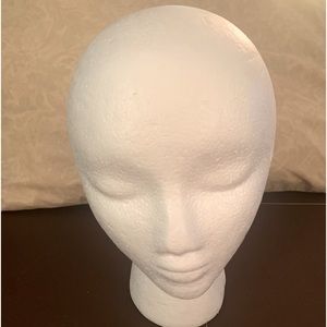 Styrofoam head